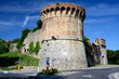 San Gimignano fortification in Tuscany, Italy