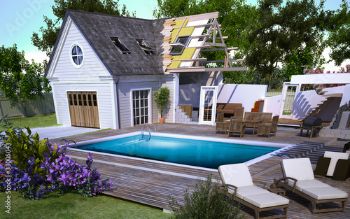Illustration: Little build house 01 Little build house 01