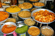 Various Snacks and Indian Dishes