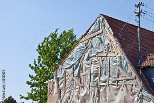 Photo: Haus wird renoviert Haus wird renoviert