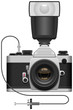 Vector: SLR Camera. SLR Camera.