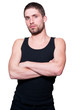 Foto: Schmollender Mann Schmollender Mann