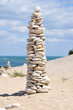 Zeichen am Strand