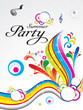 abstract summer party background concept abstract summer party background concept