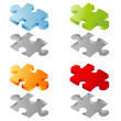 3D Puzzleteile