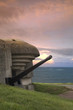 Bunker on the coastline, Gold Beach..
