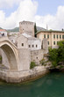 The Bridge in the town of Mostar in Bosnia Herzegovina