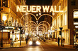 Foto: Neuer Wall Hamburg zur Weihnachtszeit Neuer Wall Hamburg zur Weihnachtszeit
