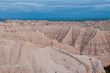 Pinnacles Overlook, Badlands at sunset