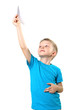 little boy in studio