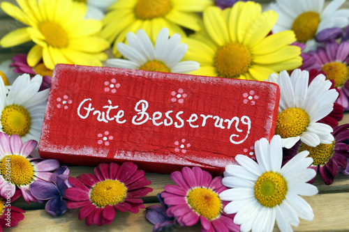 Foto: Gute Besserung Gute Besserung