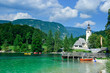 Lake Bohinj. Slovenia