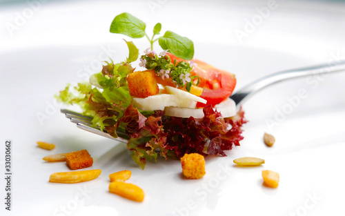 Photo: salat - nüsse - körner salat - nüsse - körner