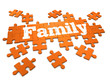 3d Family puzzle