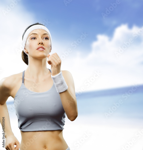 Photo: girl in sport girl in sport