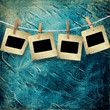 Old grunge slides on the abstract paper background Old grunge slides on the abstract paper background