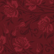 Vintage background with roses silhouette