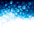 Vector: Shiny blur of defocused blue background Shiny blur of defocused blue background