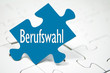 Puzzle mit Berufswahl