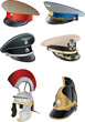 military caps