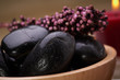 black hot stone