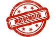 Sternen Stempel rot MATHEMATIK