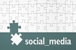 Puzzle mit Social Media