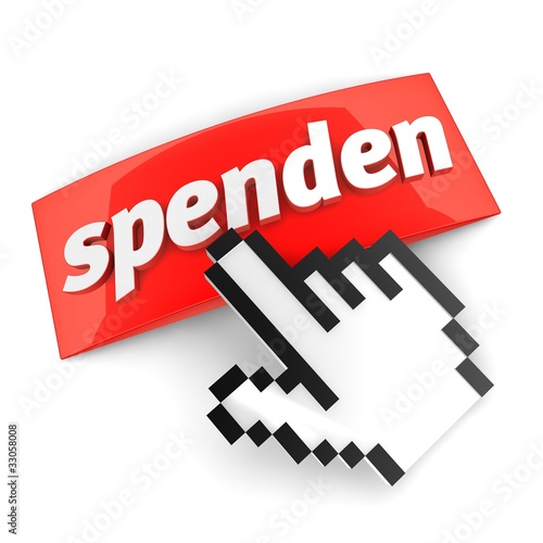 Illustration: spenden button spenden button