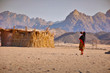 Bedouins in the desert in Egypt