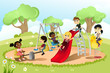 Children in playground