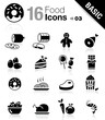 Vector: Basic - Food Icons Basic - Food Icons