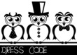 card with elegant owls card with elegant owls