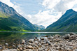 Norwegen Bergsee
