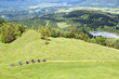 Gruppe Mountainbiker