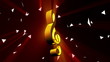 music notes color shine