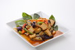 Eggplant stir fried with tofu