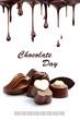 Hot chocolate pralines