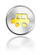 button aqua icon car button aqua icon car
