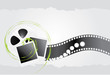 Film objects and shining stresses on the silver background