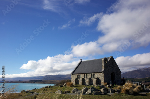 Photo: The Church of the Good Shepherd, Lake Tekapo. New Zealand The Church of the Good Shepherd, Lake Tekapo. New Zealand