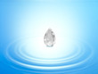 diamond and water
