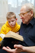 Grandfather Reading