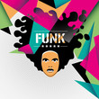 Vektor: Designed funk background in color. Designed funk background in color.