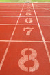 Running track lanes for athletes Running track lanes for athletes