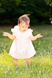 Foto: Little girl in a meadow Little girl in a meadow