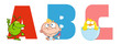 ABC Joyful Cartoon Alphabet