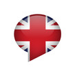 Union Jack Speech Bubble