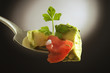 Ensalada de palta tomate y huevos