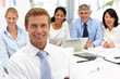 Recruitment office meeting