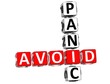 3D Aviod Panic Crossword